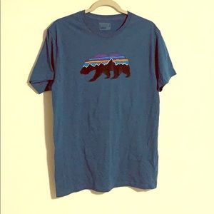 Patagonia t shirt blue men’s large